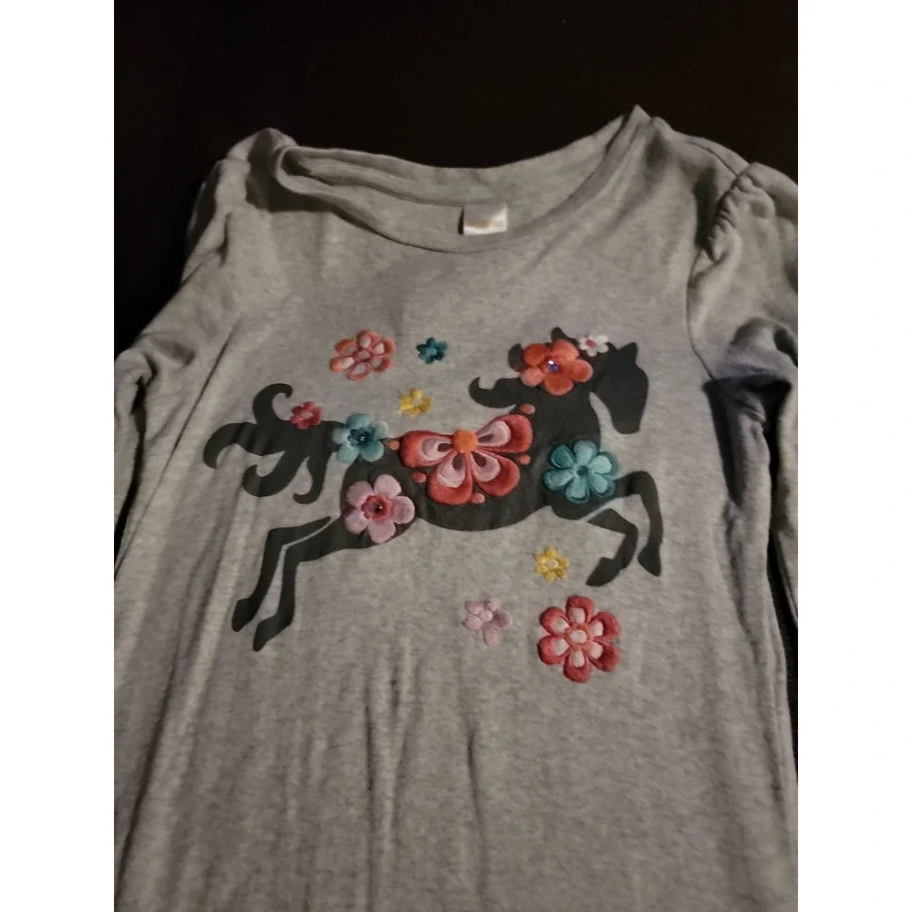 Gymboree outlet wild for‎ horses grey horse dress size 10